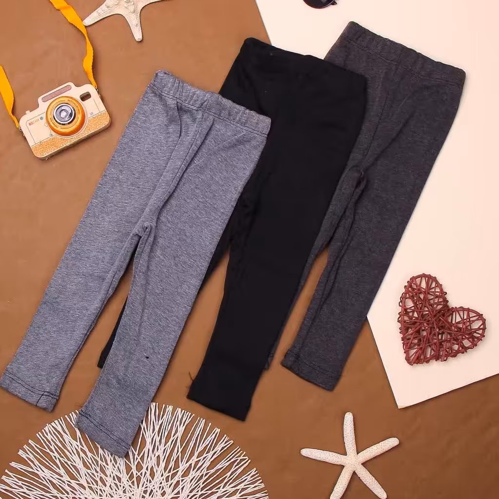 شلوار کبریتی گرم مناسب فصل پاییز و زمستان اسپرت دخترانه و پسرانه برای زیر شلوار کوچولوهاتون عالیه با کشسانی بالا 