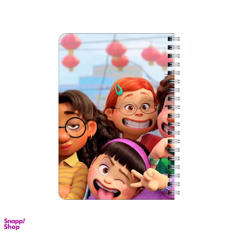 دفترچه یادداشت بامبیلیپ مدل چوبی طرح سلفی دخترونه کد 4565469