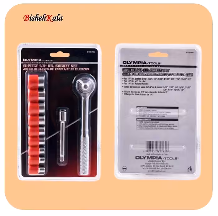 پکیج آچار بکس 11 عددی المپیای دکتر سوکت