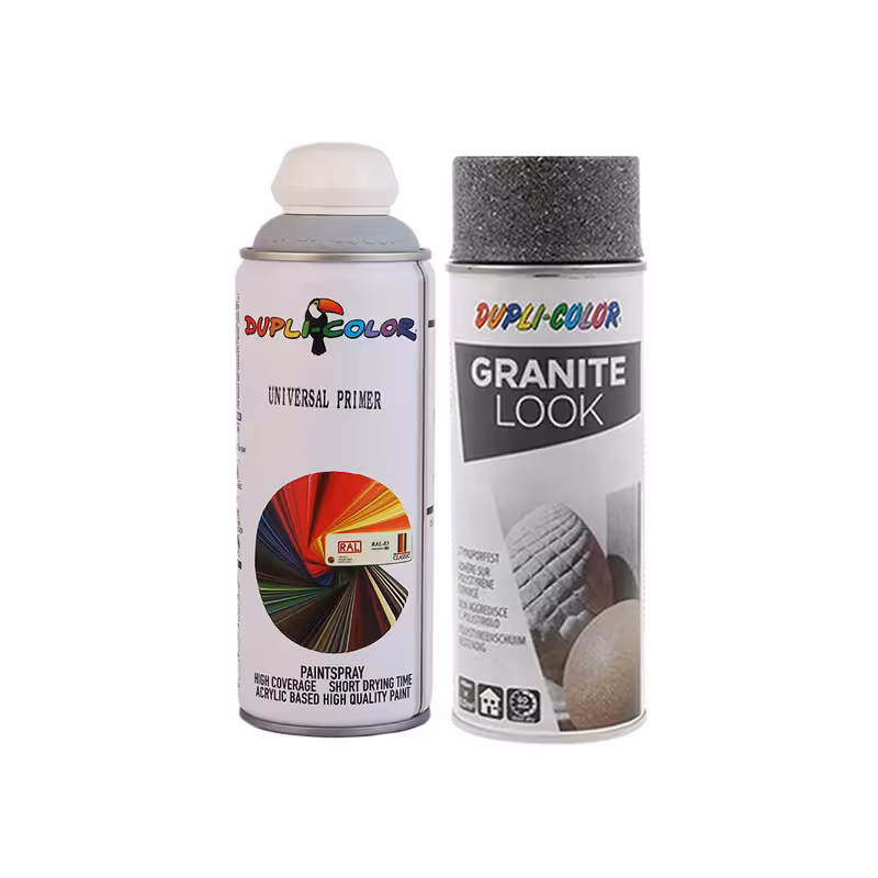 اسپری طرح گرانیت و آستر پرایمر دوپلی کالر مدل ga2 حجم 400 میلی لیتر