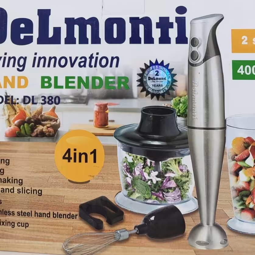 گوشتکوب چهار کاره دلمونتی اصل ایتالیا مدلdl380