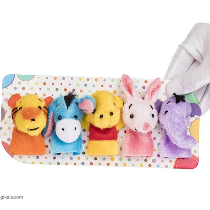 اسباب بازی عروسک انگشتی پرشین مدل حیوانات اهلی 2