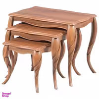 میز عسلی سهیل کد 0070GRR مجموعه سه عددی