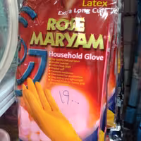 دستکش ظرفشویی رزمریم ساق کوتاه