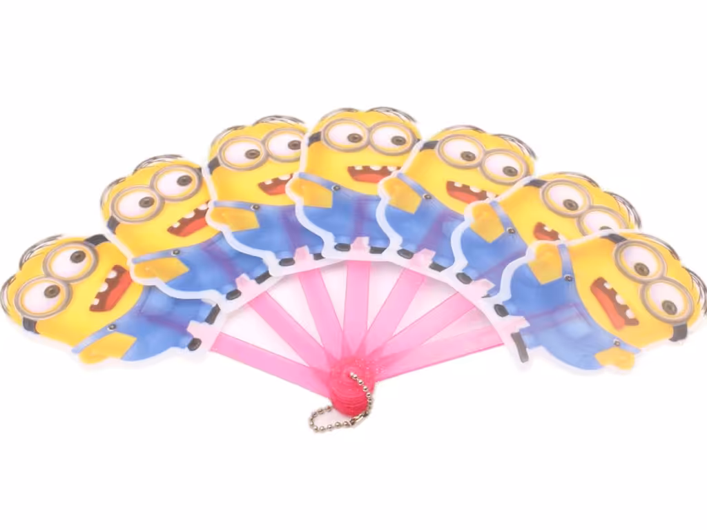 بادبزن مینیون (دارای تنوع طرح)