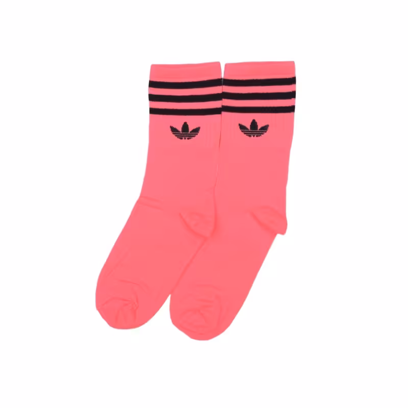 جوراب ساقدار طرح آدیداس Adidas طیف صورتی