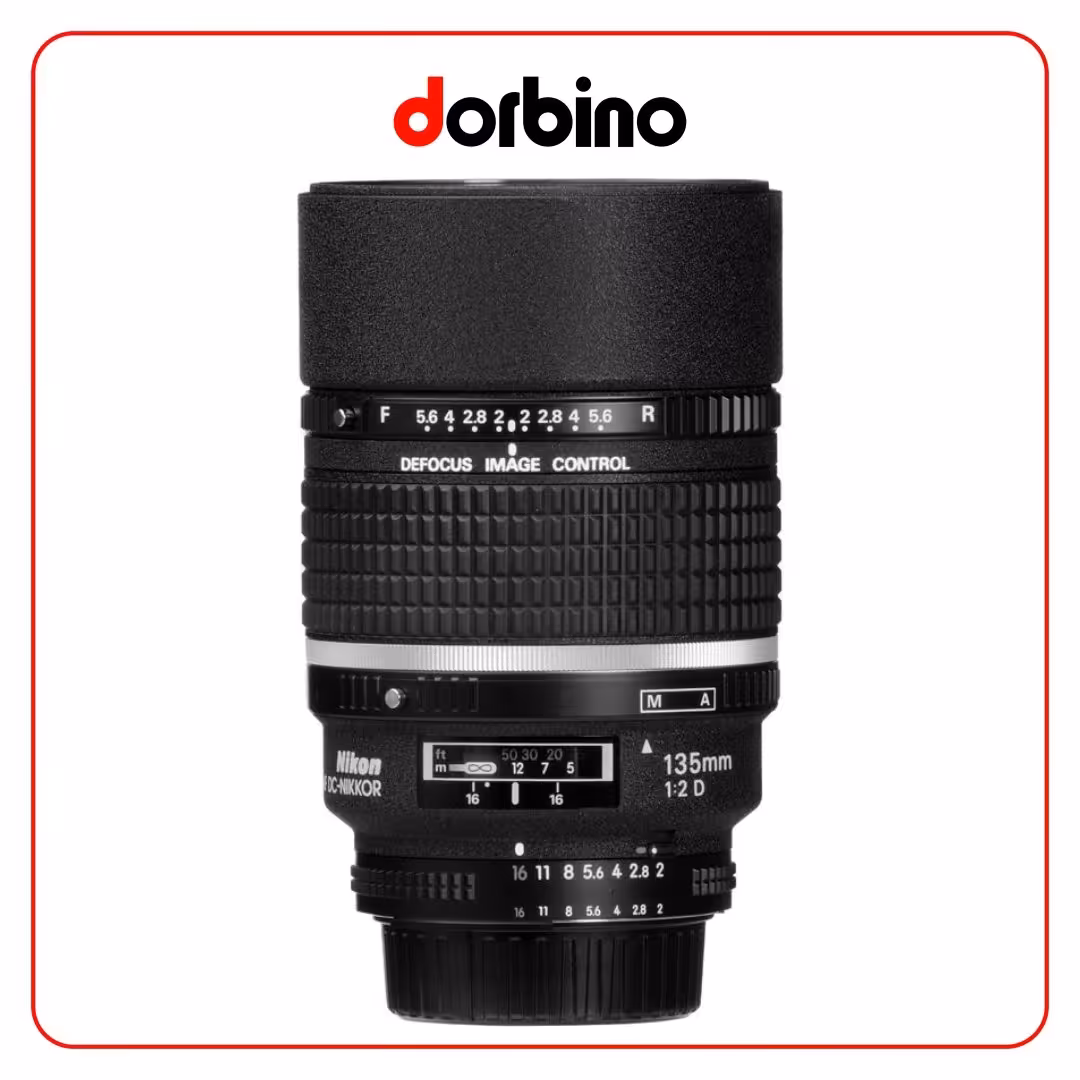 لنز نیکون Nikon AF DC-NIKKOR 135mm f/2D Lens - فروشگاه دوربین دوربینو