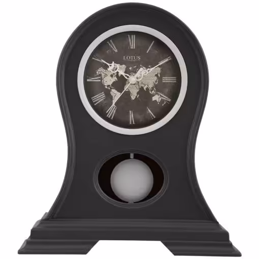 ساعت رومیزی لوتوس مدل DEMI کد T-5510 رنگ NESCAF و GARY و BROWN و NOBLE GRAY