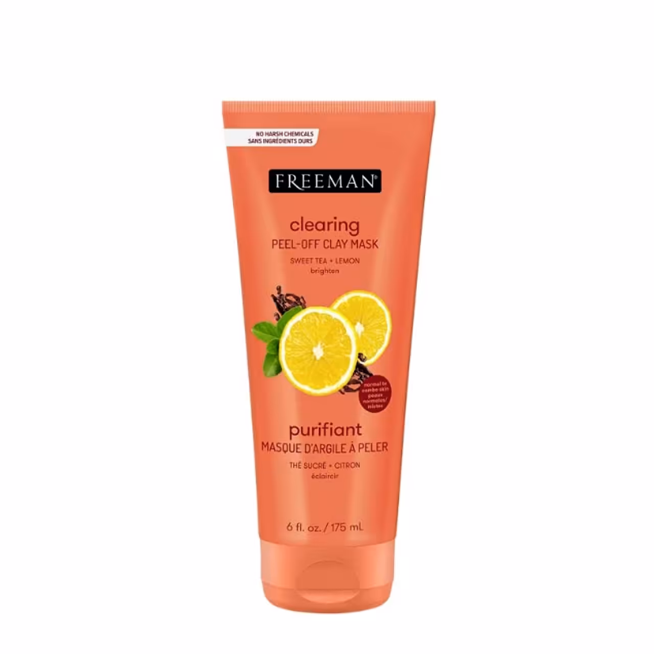 ماسک صورت چای شیرین و لیمو فریمن مدل Purifiant حجم 175 میلی لیتر