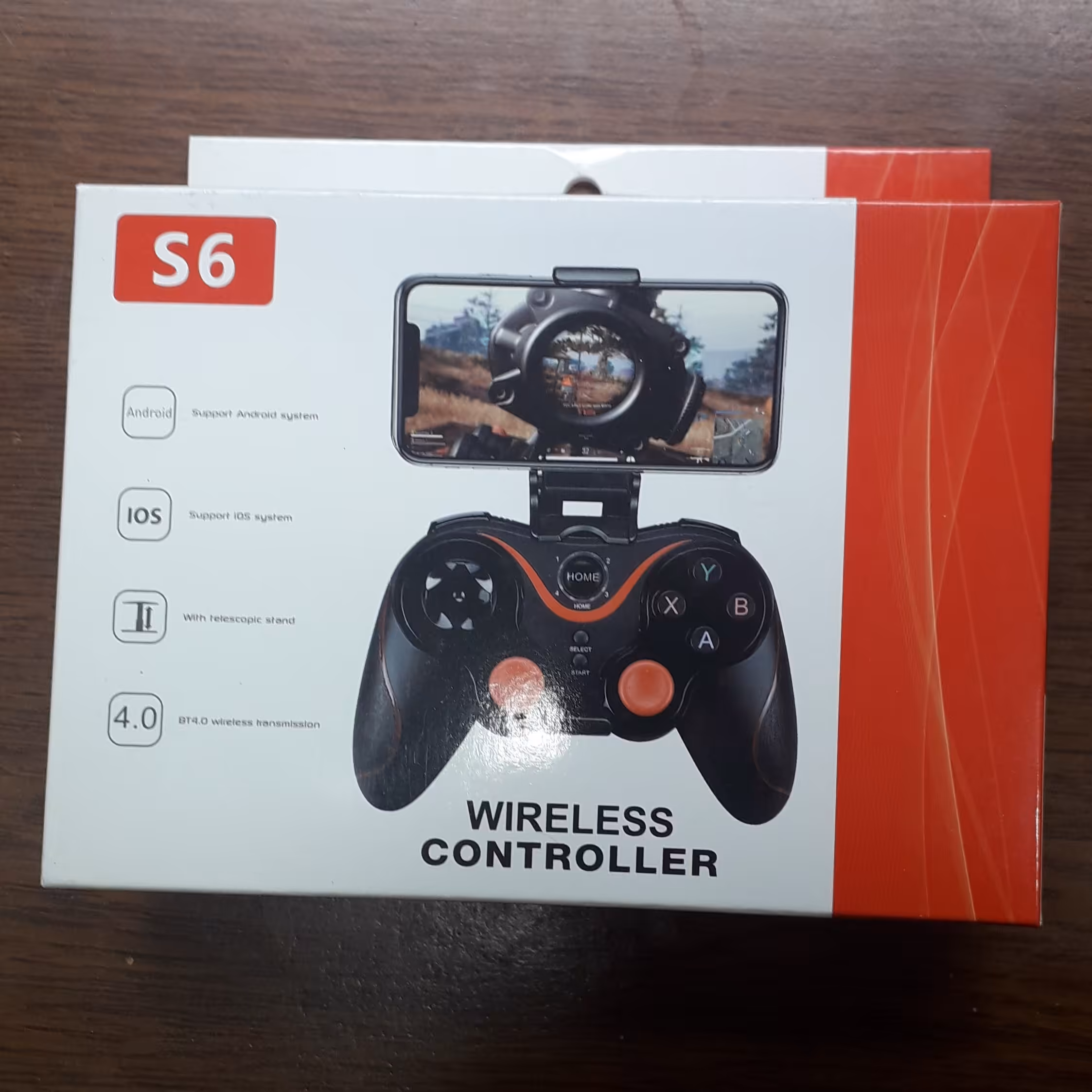 دسته بازی موبایل S6 ویژگی بلوتوث