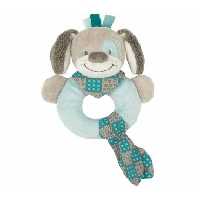 جغجغه حلقه ای سگ طوسی ناتو Nattou Ring rattle Cyril the dog