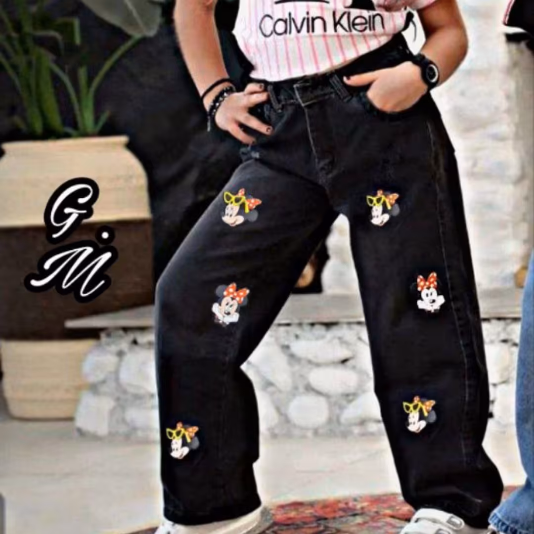 شلوار بگ دخترانه