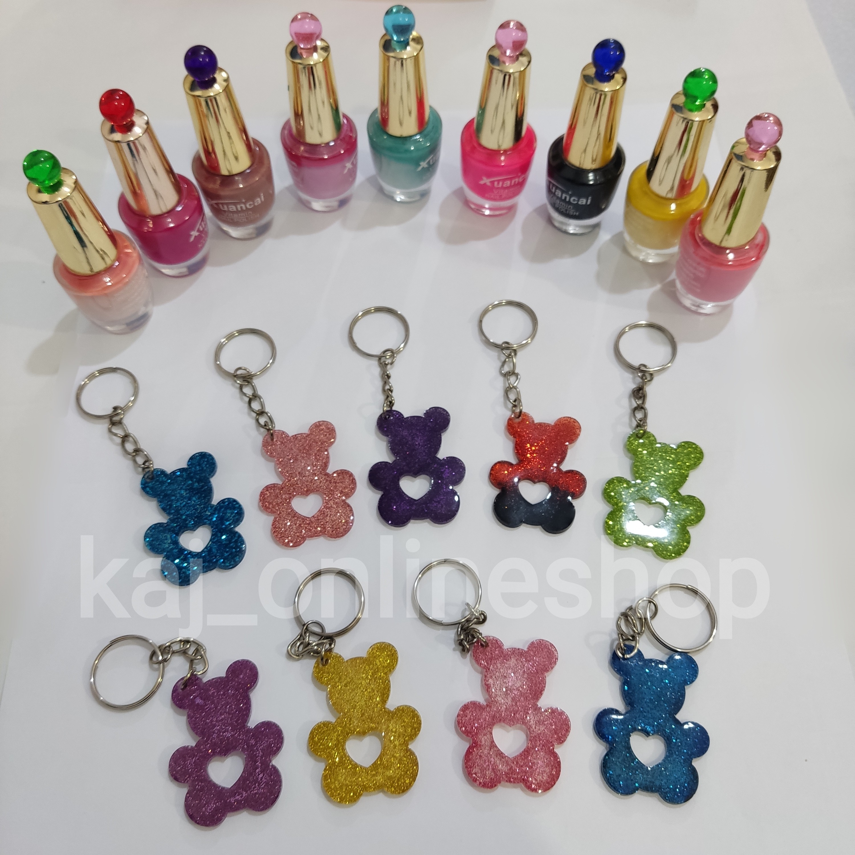 ارسال رایگان پک 3عددی جاکلیدی جاسوییچی خرس اکلیلی کدt27