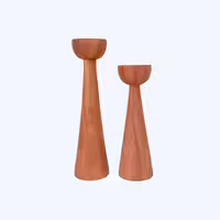 شمعدان دکوری چوبی مادام