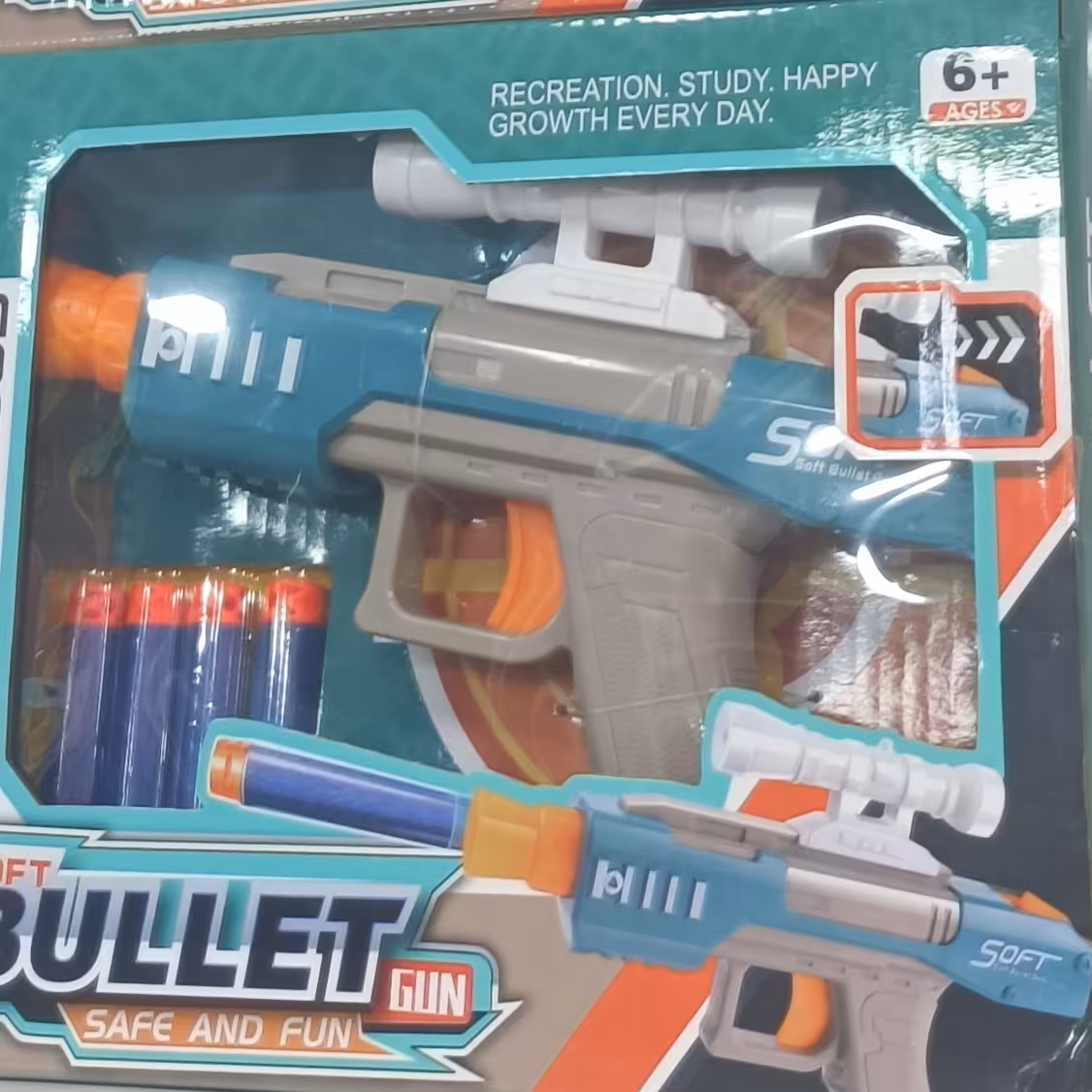 تفنگ تیر ژله ای اسباب بازی  ویژه دی تودی 