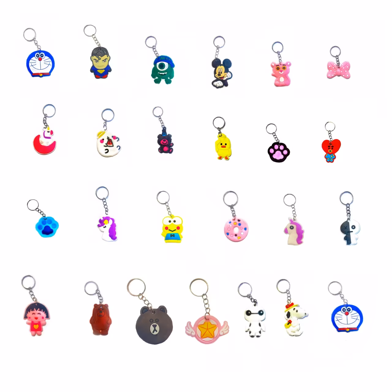 جاکلیدی سیلیکونی تخت بسته 25 عددی