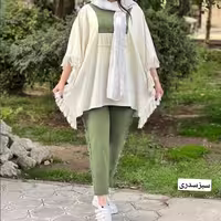 ست پانچ و شلوار ماریا سایز36تا44