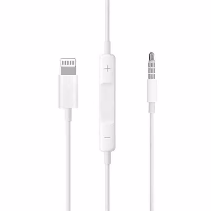 تبدیل لایتنینگ به AUX مدل MH021 به طول 1 متر