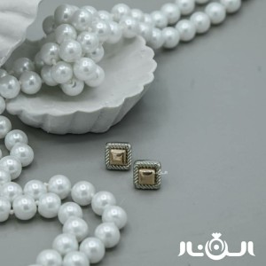 گوشواره میخی مربعی