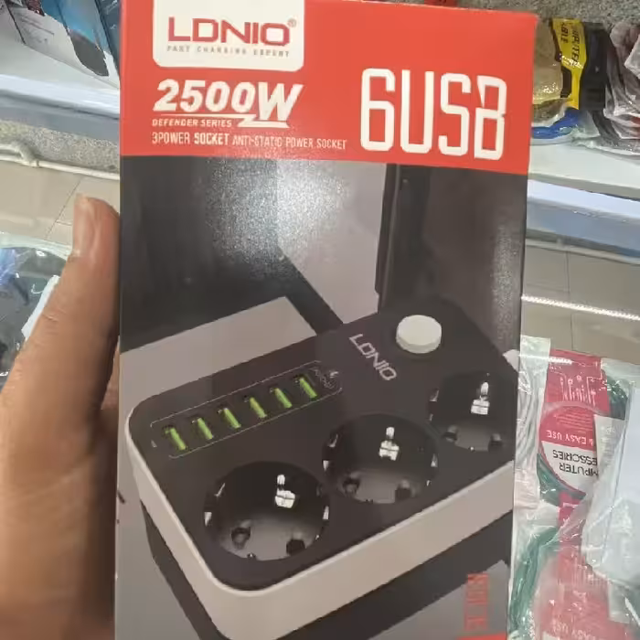 پاور برق usb  دار