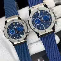 ساعت ست هابلوت موتور ژاپن کیفیت عالی چهار موتور فعال بدنه استیل 316 ضد حساسیت ضد آب دارای گارانتی شیک و خاص در رنگبندی 