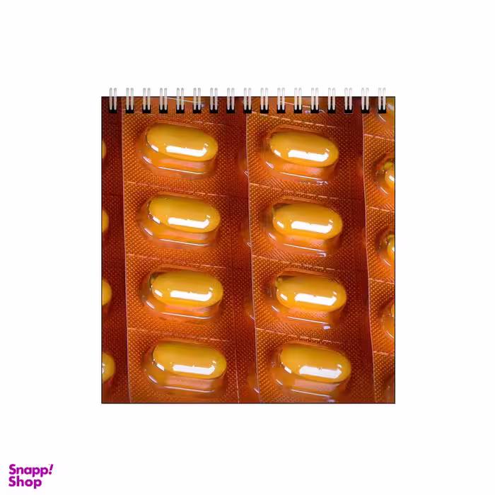 دفتر طراحی 60 برگ طرح قرص و دارو کد 6858639