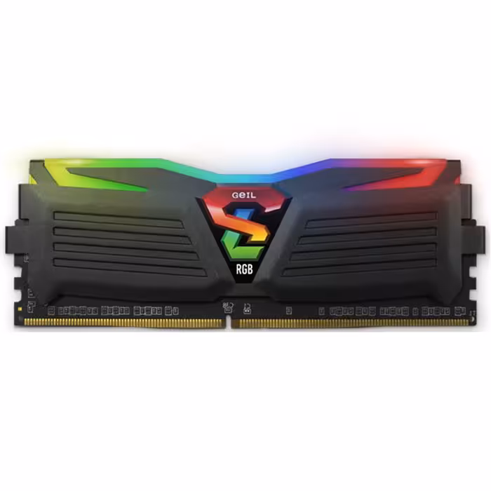 رم کامپیوتر ژل سری Super Luce RGB با حافظه 32 گیگابایت و فرکانس 3200 مگاهرتز