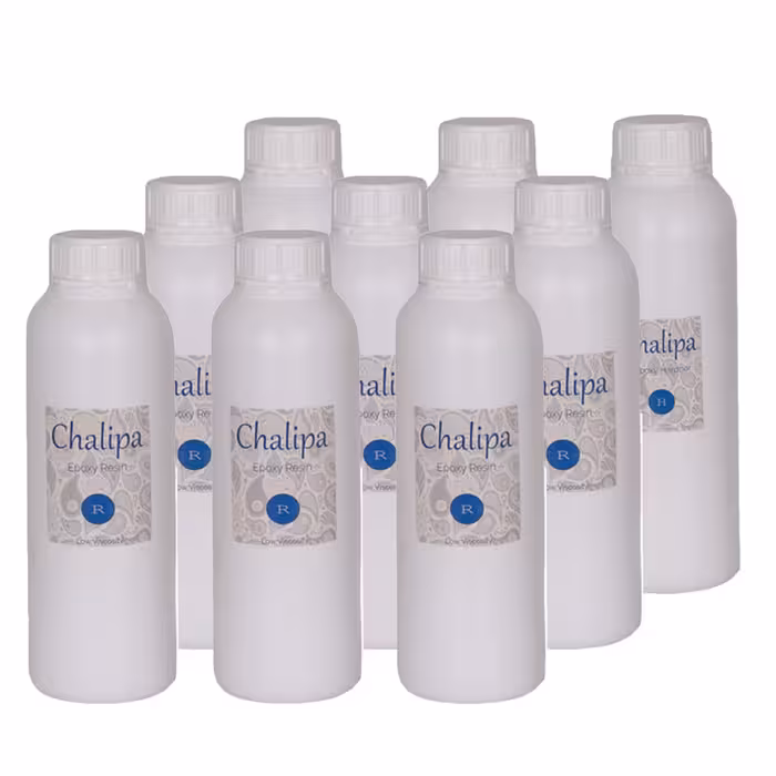 رزین اپوکسی چلیپا مدل RHR006 وزن 9 کیلوگرم مجموعه 9 عددی