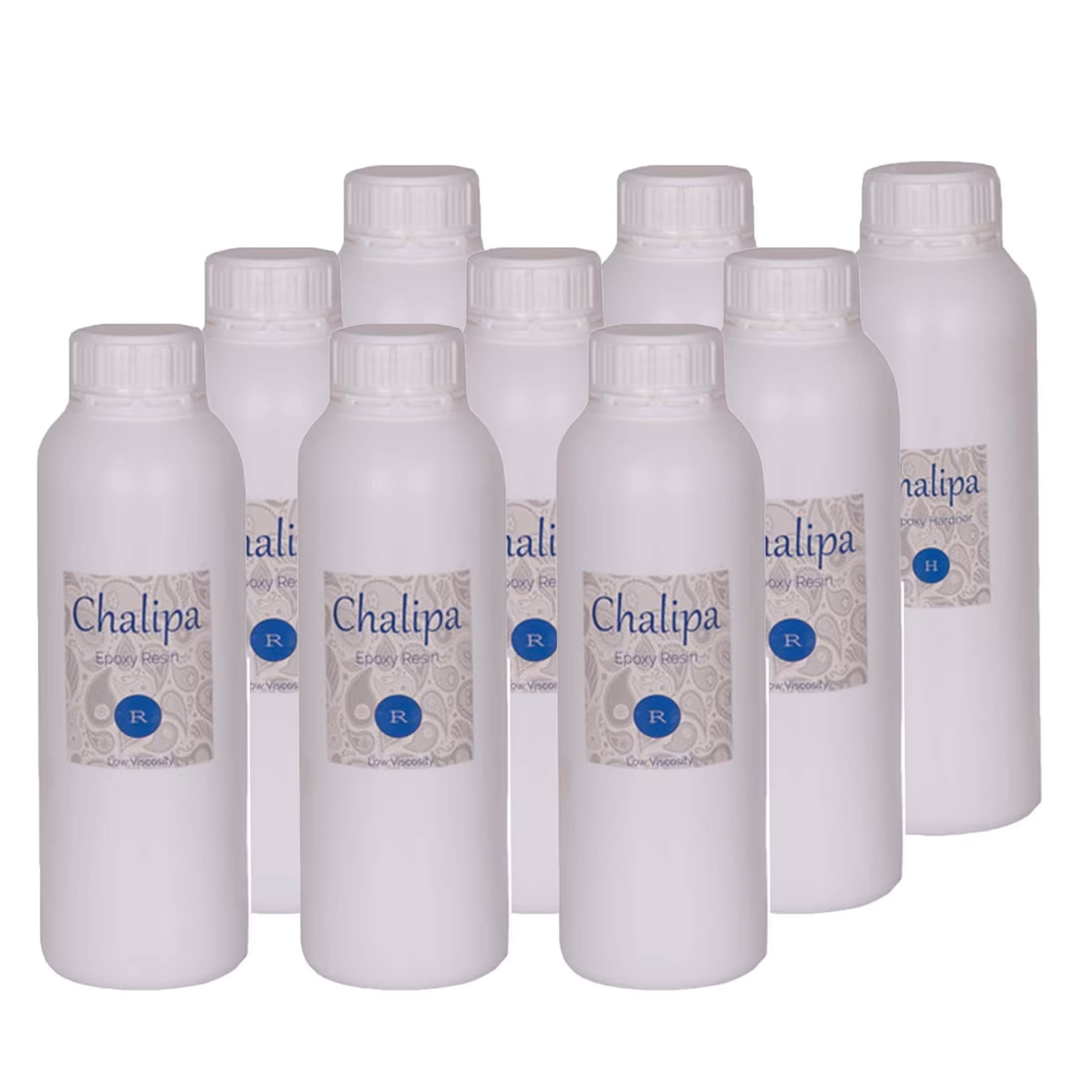 رزین اپوکسی چلیپا مدل RHR006 وزن 9 کیلوگرم مجموعه 9 عددی