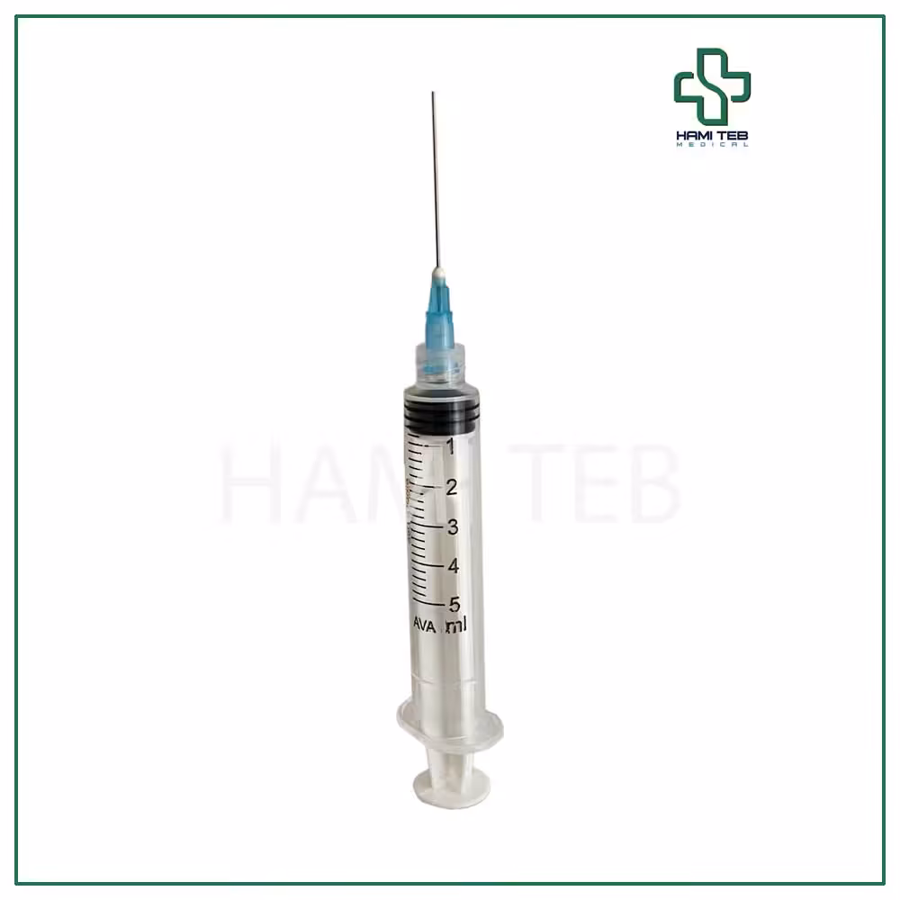 سرنگ شست و شو 5 سی سی آوا