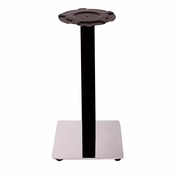 تک پایه میز مشکی مدل PTC-125 نگین