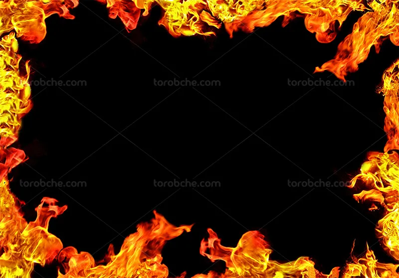 عکس با کیفیت شعله آتش | گرافیک با طعم تربچه