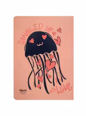 دفتر مشق 60 برگ الیپون طرح فانتزی - خرید آنلاین دفتر مشق 60 برگ - چی بخونم