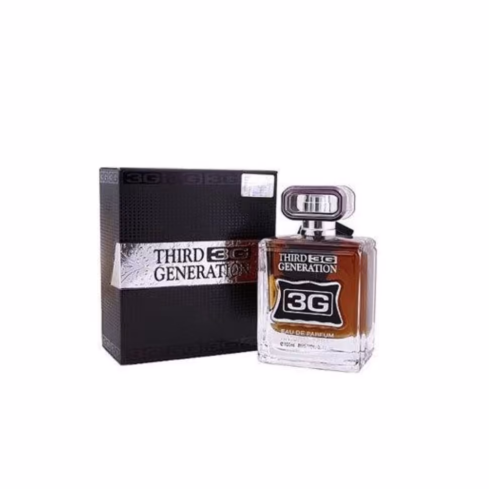 عطر ادکلن مردانه فراگرنس ورد 3G تری جی (Fragrance World 3G Third Generation)
