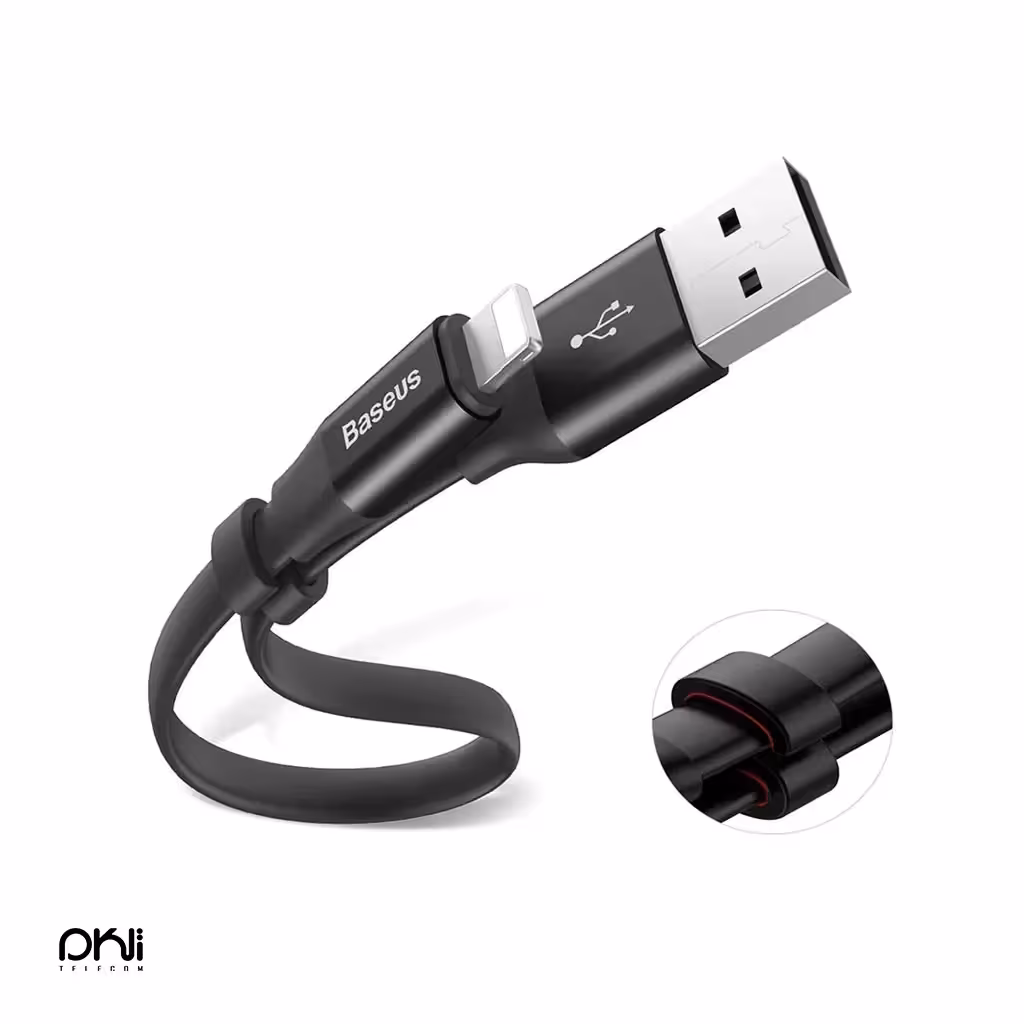 کابل شارژ و انتقال داده لایتنینگ بیسوس Baseus مدل CALMBJ-B01 - تلکام
