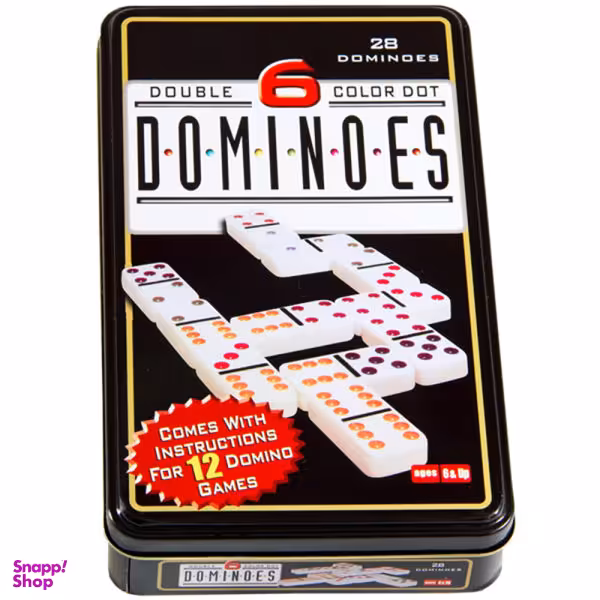 بازی فکری دومینو مدل دابل سیکس کالر دوت کد 1228