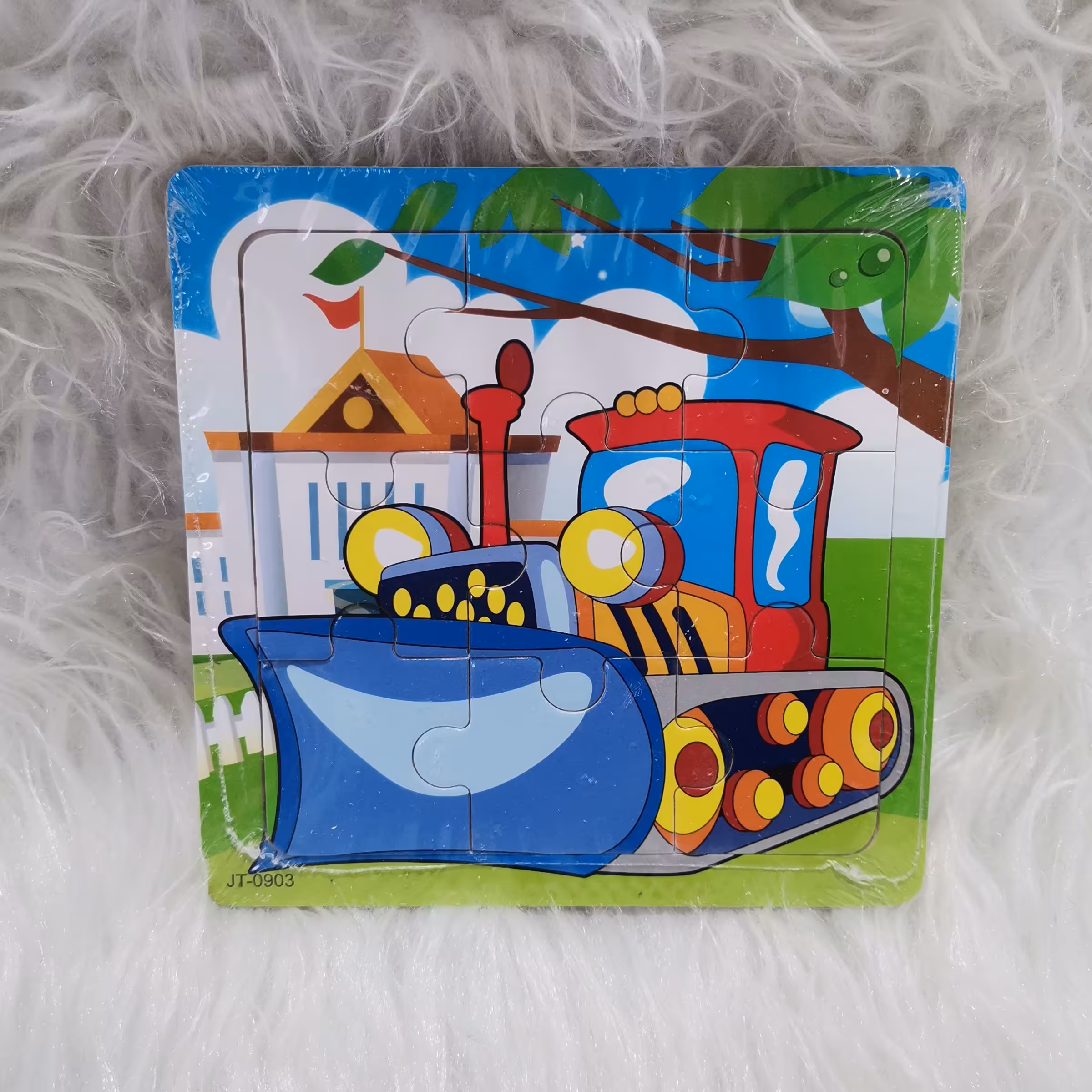 لوازم تحریر فانتزی پازل چوبی 9 و 16 تکه 