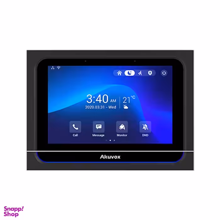 پنل داخلی آیفون هوشمند آکووکس مدل X933 سایز 7 اینچ