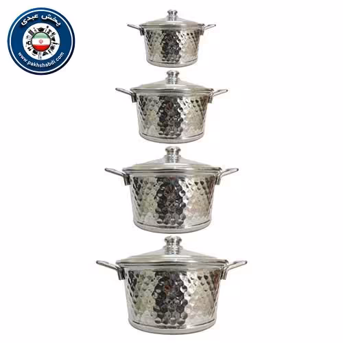 سرویس قابلمه چکشی 4 عددی