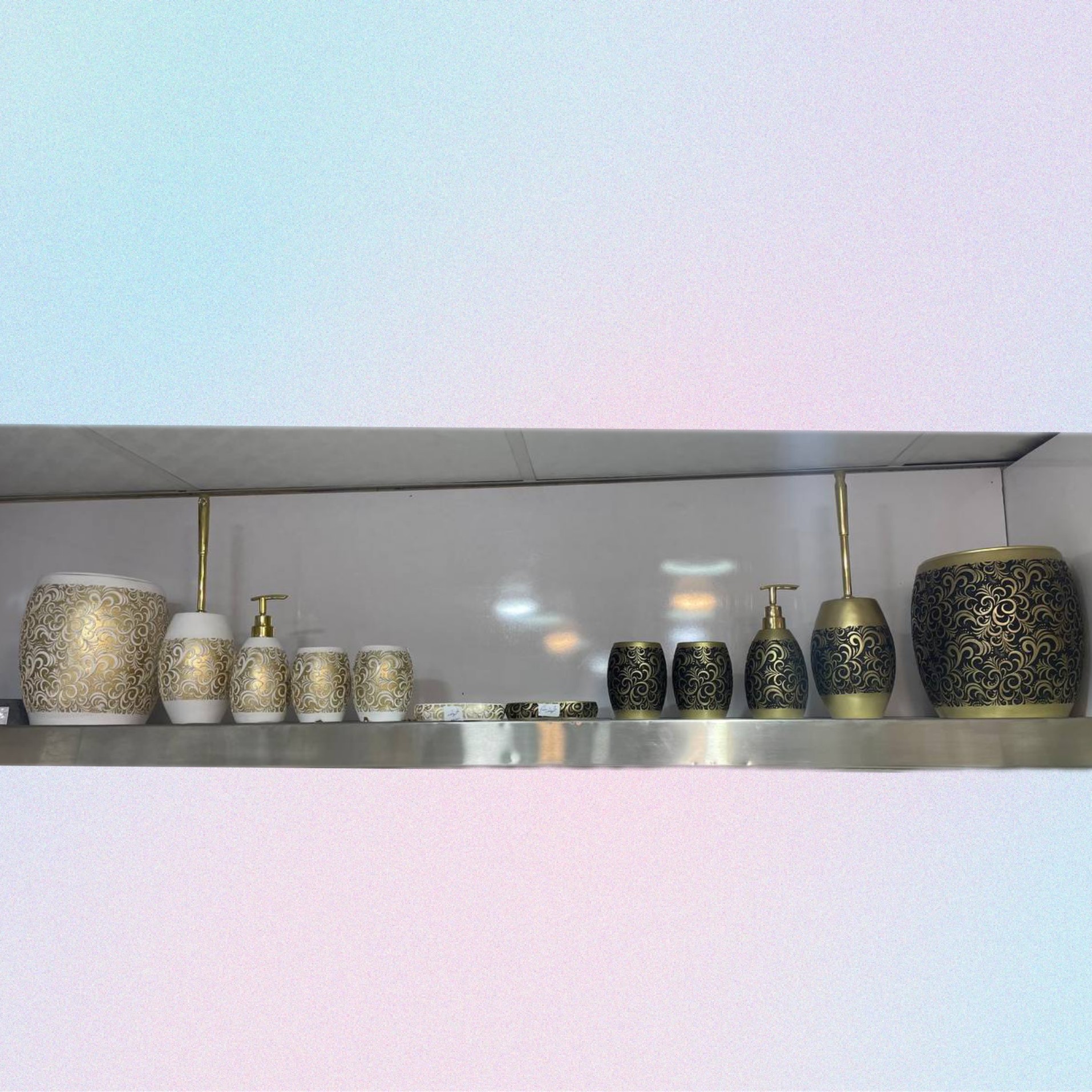 ست سرویس دستشویی رزین لوکس