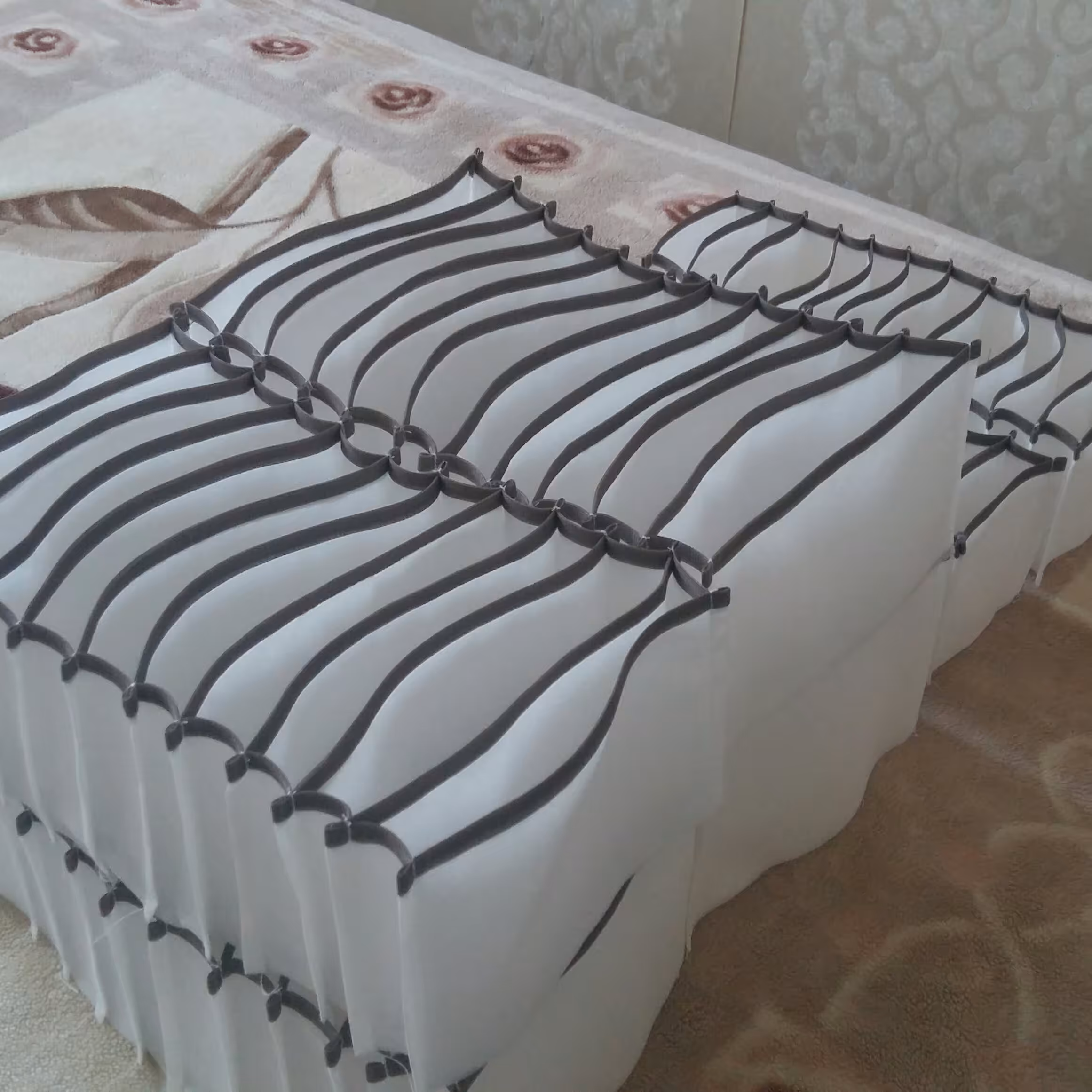 ست 6تایی نظم دهنده رنگ طوسی فقط موجود
