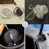 صافی چای و دمنوش زنجیردار مخصوص لیوان و فلاسک