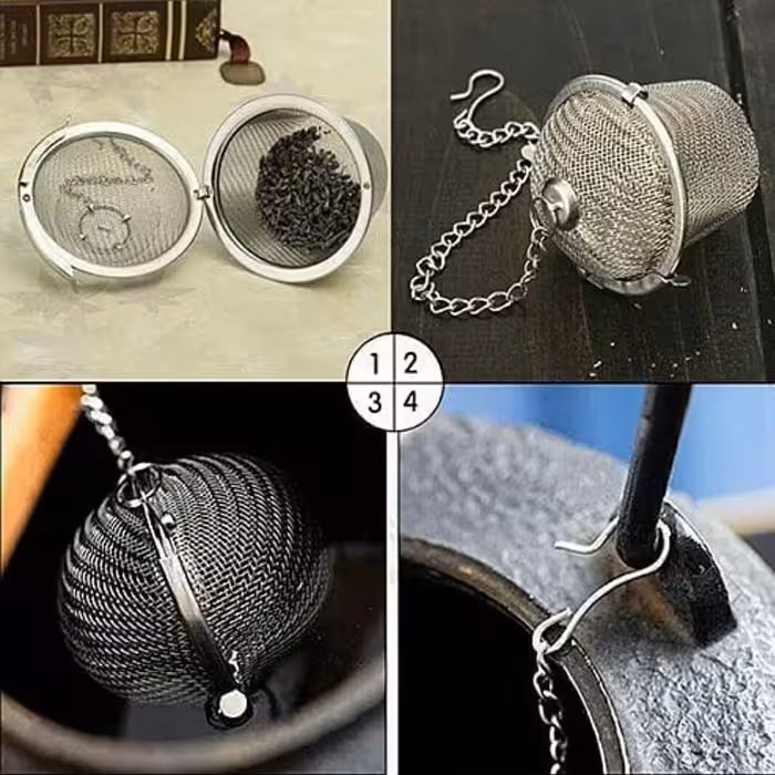 صافی چای و دمنوش زنجیردار مخصوص لیوان و فلاسک