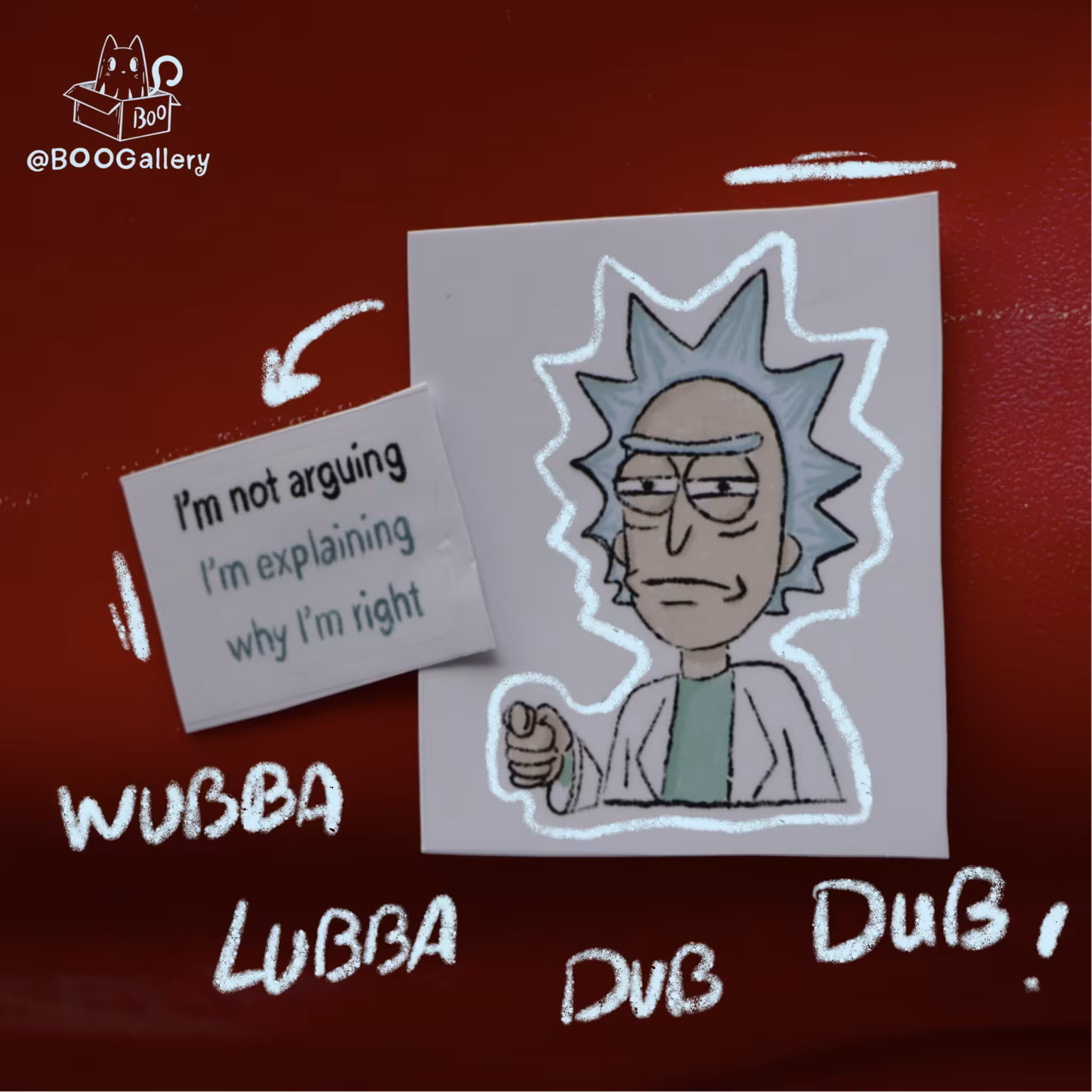 استیکر ریک و مورتی