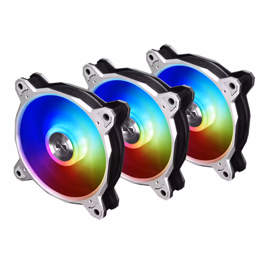 فن کیس لیان لی BORA-Digital ARGB Silver بسته 3 عددی