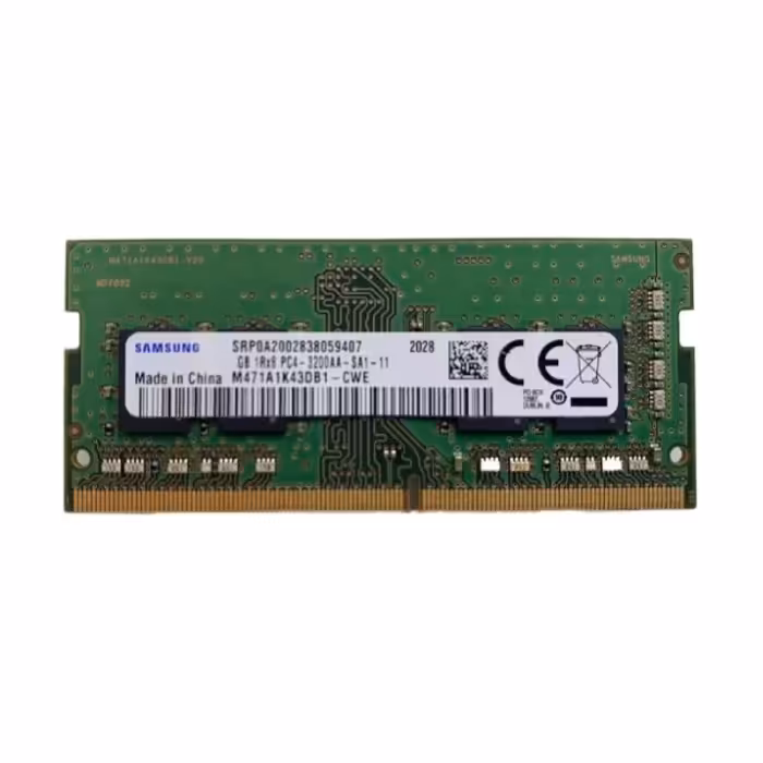 رم لپ تاپ DDR4 سامسونگ سری PC4 با ظرفیت 4 گیگابایت و فرکانس 3200 مگاهرتز