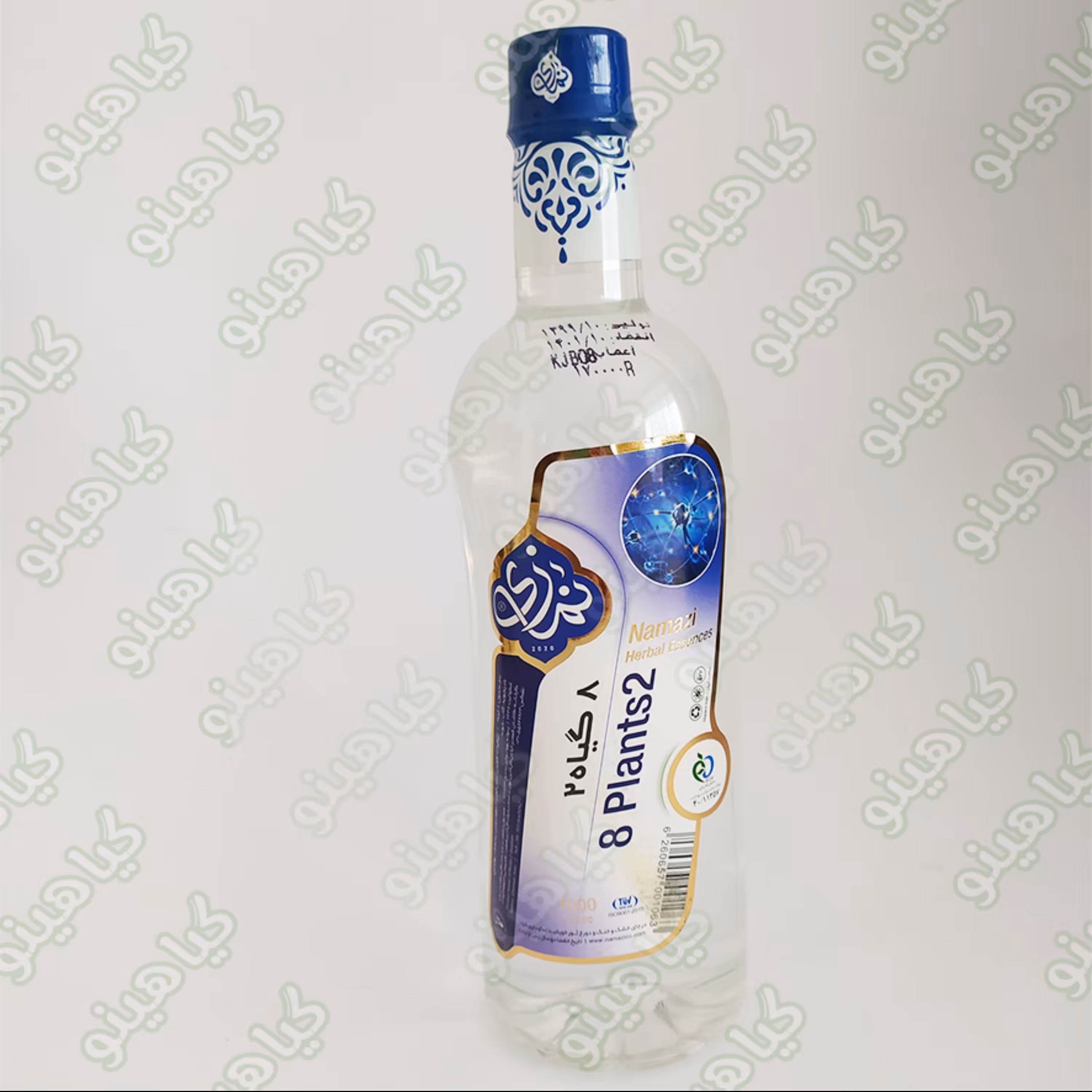 عرق هشت گیاه2 عرق اعصاب  یک لیتری گیاهینو 