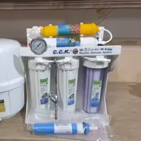 دستگاه تصفیه آب cck با پمپ تایوانی شش فیلتر (گیج بزرگ)