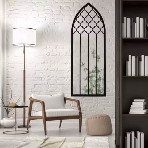 آینه الف مدل قدی طرح شبنم