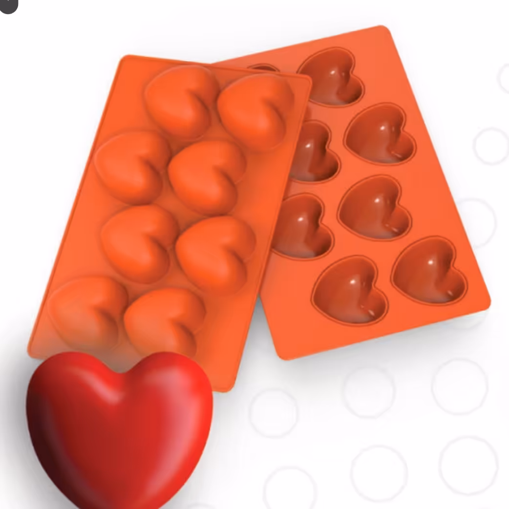 قالب سیلیکونی قلب  